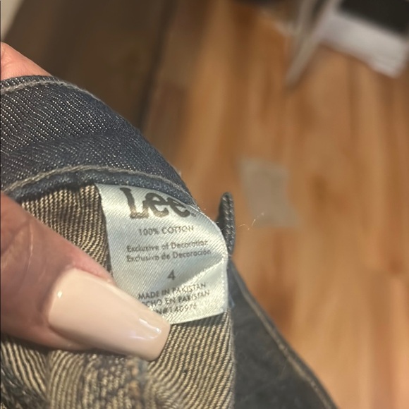 Lee Black Bermuda Shorts Casual Style - Picture 3 of 4